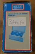 Rolson 36pc Letter and Number Stamp Set