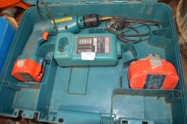 *Makita Drill with Battery, Charger, and Case