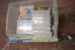 Box of Assorted Fishing Accessories