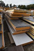 *~10 Sheets of Assorted Insulated Cladding 100mm thick (Collection Only, No P&P Available)