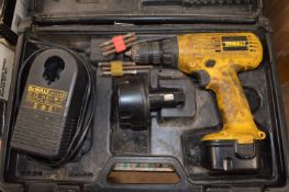 Dewalt Drill with Spare Battery and Charger