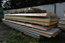 *Elven Sheets of Insulated Cladding ~100mm thick (up to 7m long) (Collection Only, No P&P