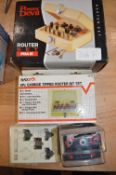 Power Devil Router Set, Black Spur Router Bits Set