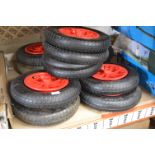 *Twelve Nylon Tube Tyres