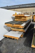 *~12 Sheets of Insulated Cladding ~100mm thick (up to 6.5m long) (Collection Only, No P&P
