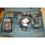 *Makita Drill with Battery, Charger, and Case