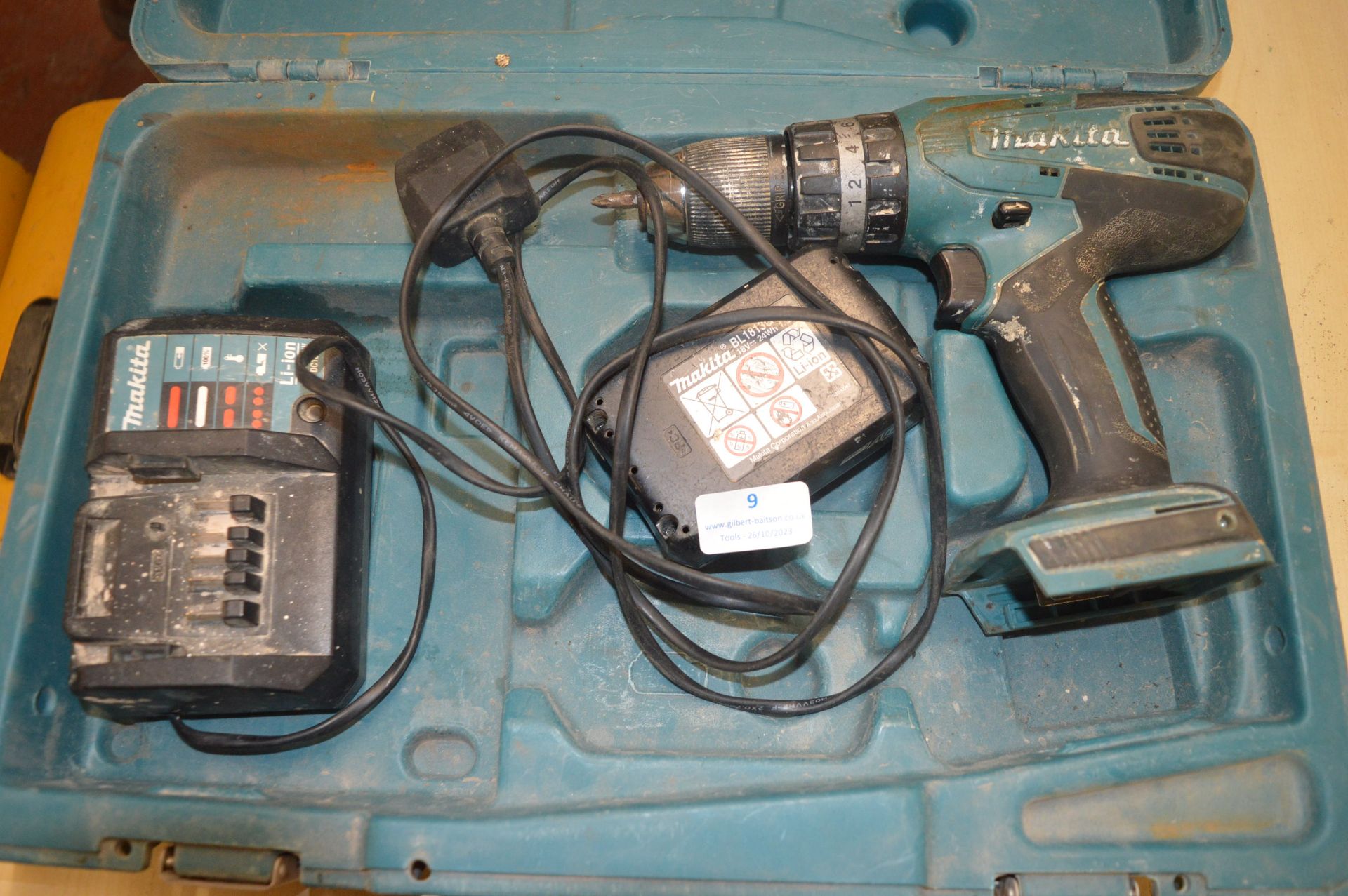 *Makita Drill with Battery, Charger, and Case