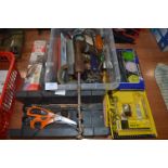 Mixed Lot of Tools Including Puncture Repair Kits,