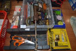 Mixed Lot of Tools Including Puncture Repair Kits,