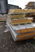 *Assorted 1.5-6m Sheets of Cladding 100mm thick (Collection Only, No P&P Available)