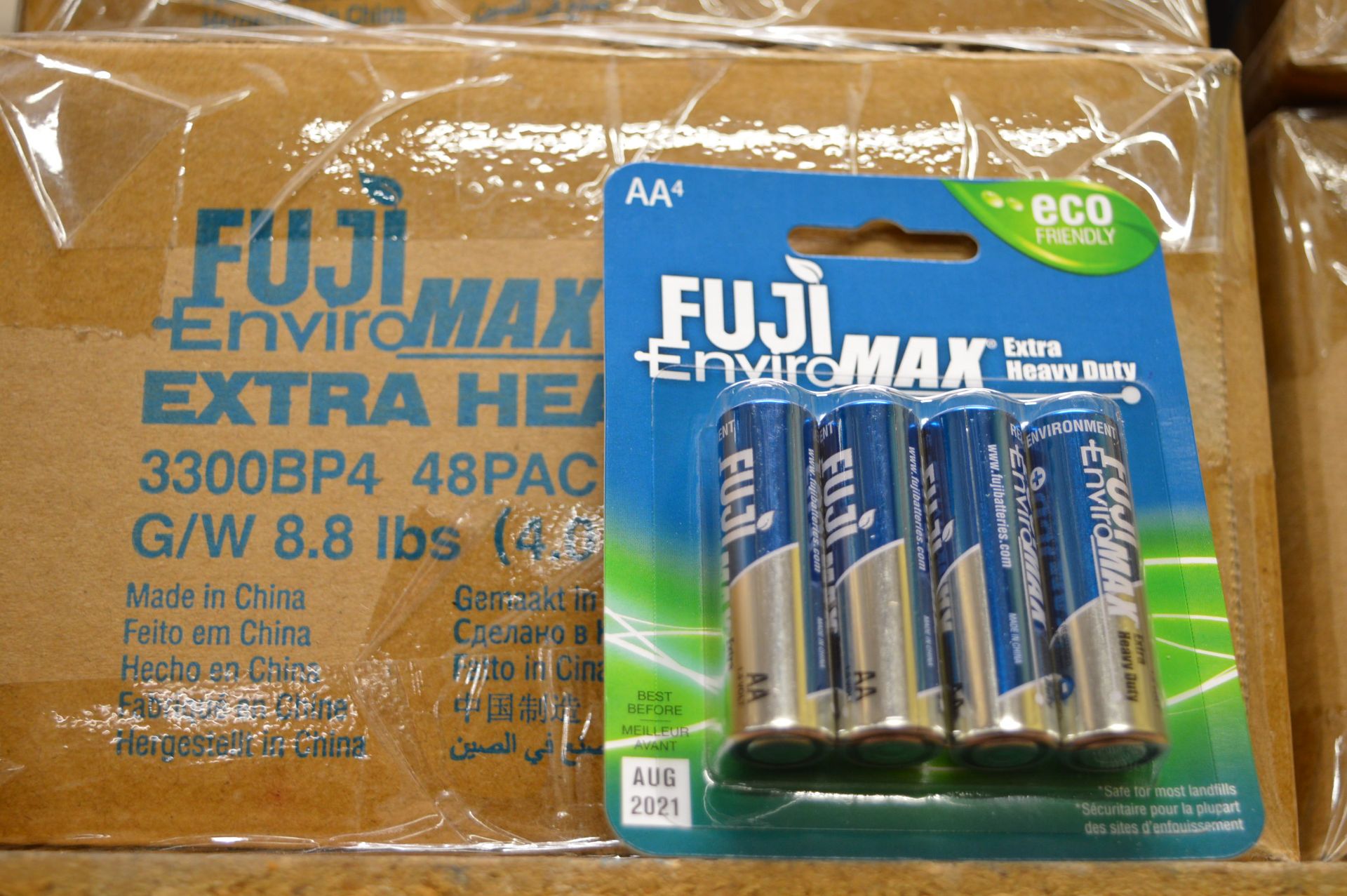 *Four Boxes of ~192 Fuji Enviromax AA Batteries (salvage) - Image 2 of 2