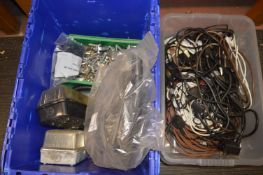Mixed Lot Including Lights, Bolts, Cables, etc.
