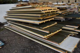 *~17 Sheets of Insulated Cladding (1m to 5m long) (Collection Only, No P&P Available)