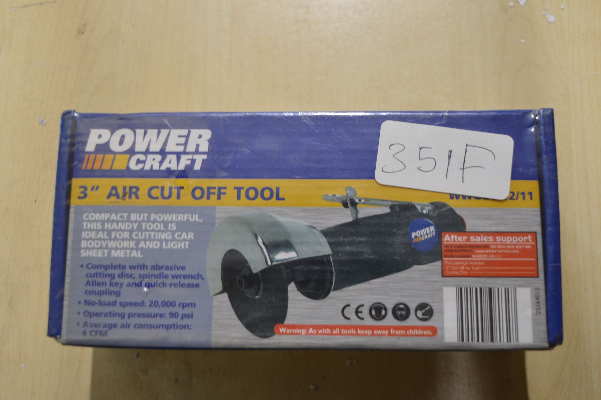 Power Craft 3" Air Cutoff Tool - Image 2 of 2
