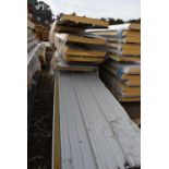 *~9 Sheets of Assorted Insulated Cladding 120mm thick (Collection Only, No P&P Available)