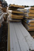 *~9 Sheets of Assorted Insulated Cladding 120mm thick (Collection Only, No P&P Available)