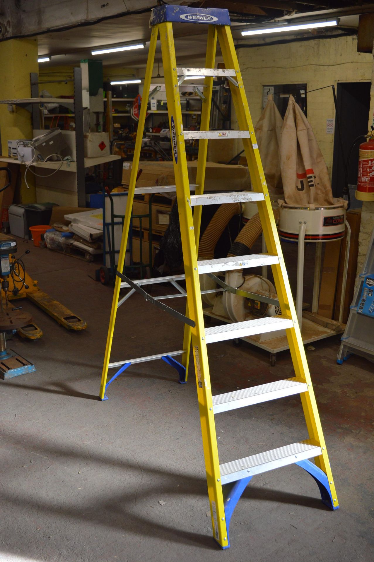 Werner Eight Tread Step Ladder