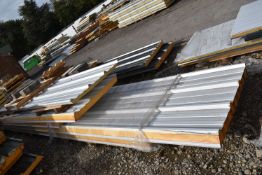 *Five Sheets of Insulated Cladding ~70mm thick (up to >7m long) (Collection Only, No P&P Available)