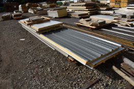 *Assorted Sheets of Insulated Cladding ~60mm thick (up to 7m long) (Collection Only, No P&P