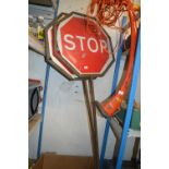 *Two Stop/Go Signs