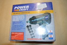 Power Craft Air Impact Wrench Kit