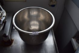 *Stainless Steel Bowl to Suit Lot 5