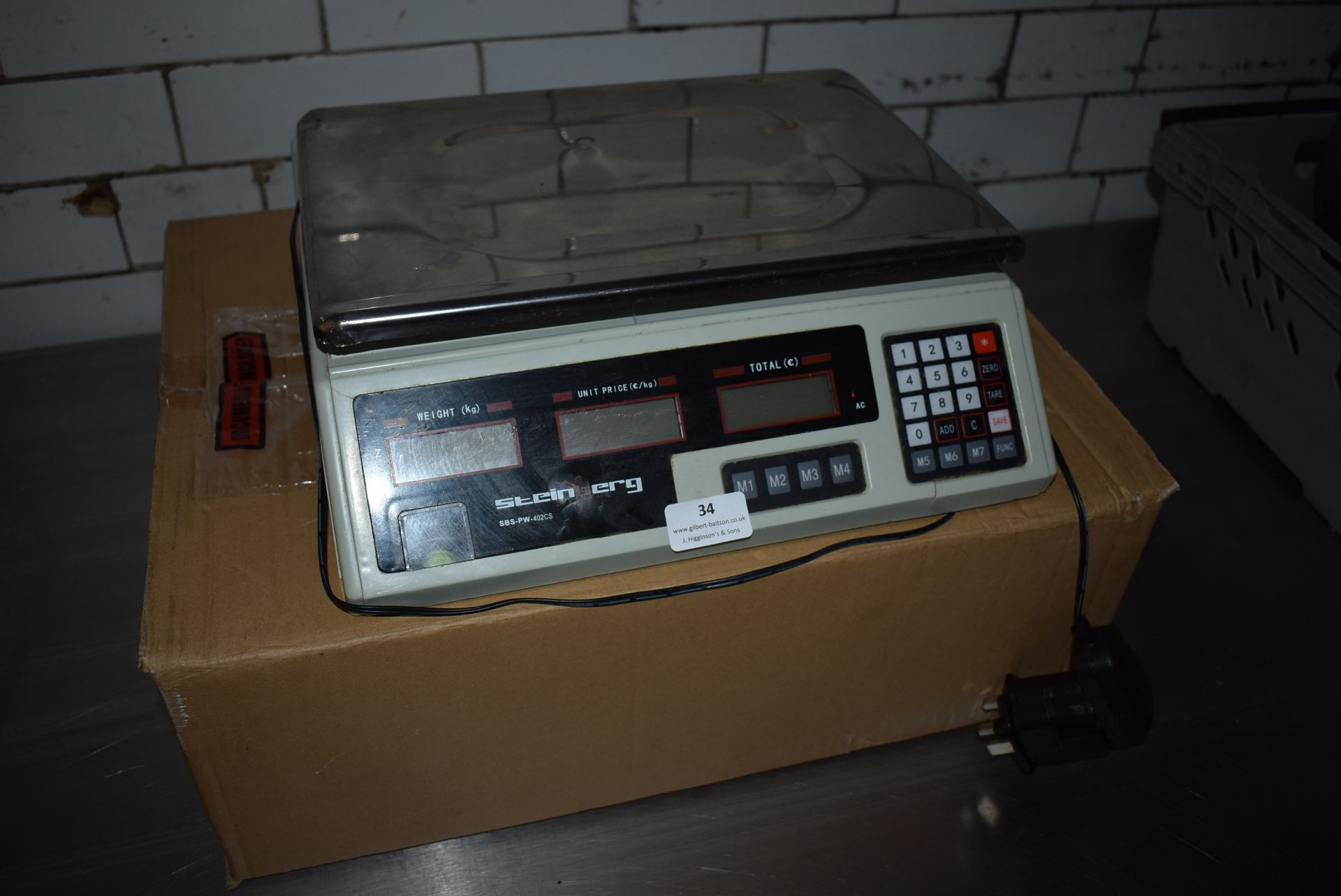 *Steinberg SBS-PW402CS Digital Platform Scales