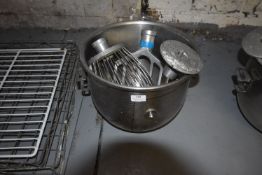 *Stainless Steel Mixer Bowl, Paddle, Whisk, and Dough Hook