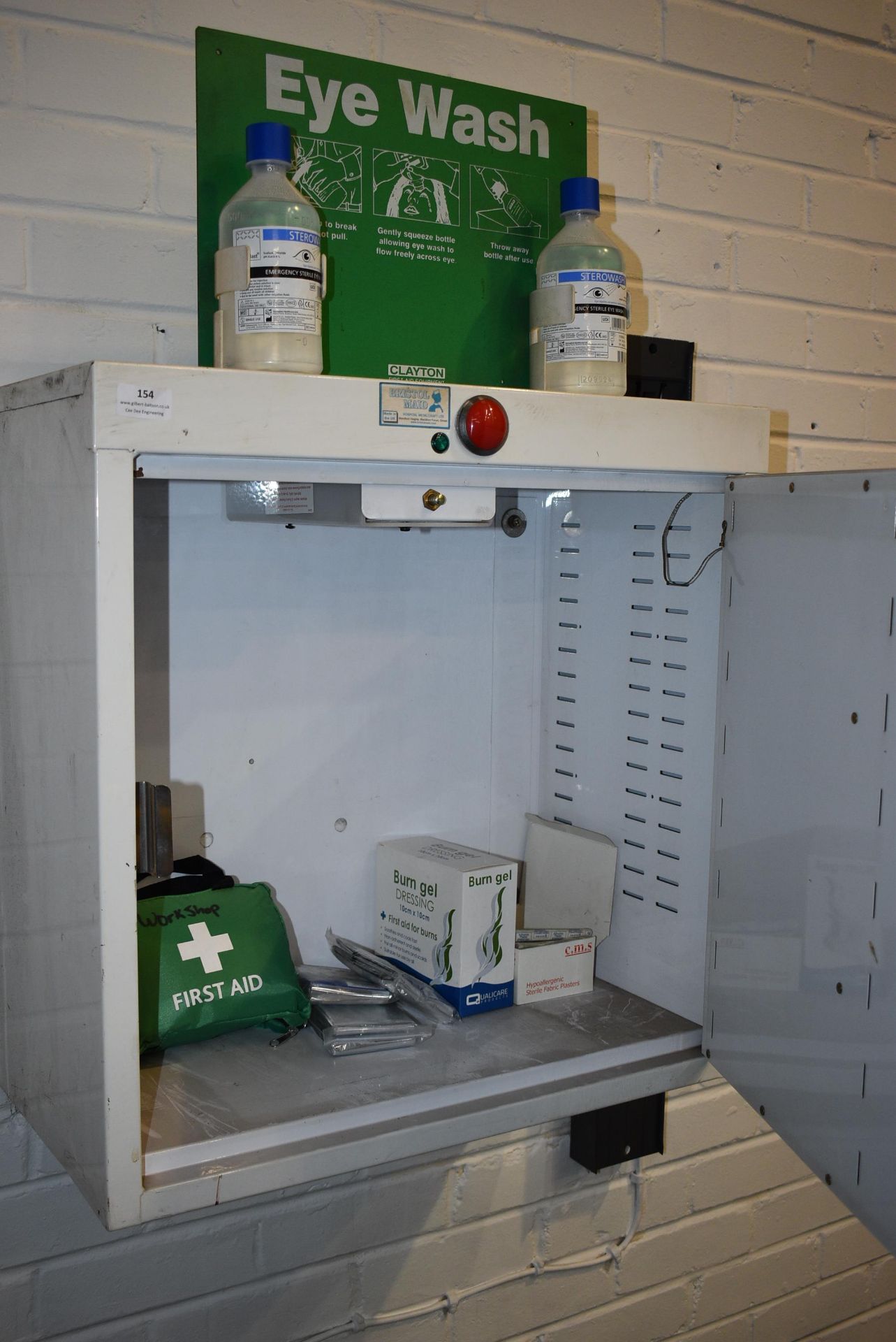 *Wall Mounted Bristol Made First Aid Cabinet - Image 2 of 2