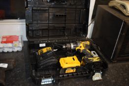 *Dewalt Brushless DCD796PM Drill with Two Batteries, Charger, and Case