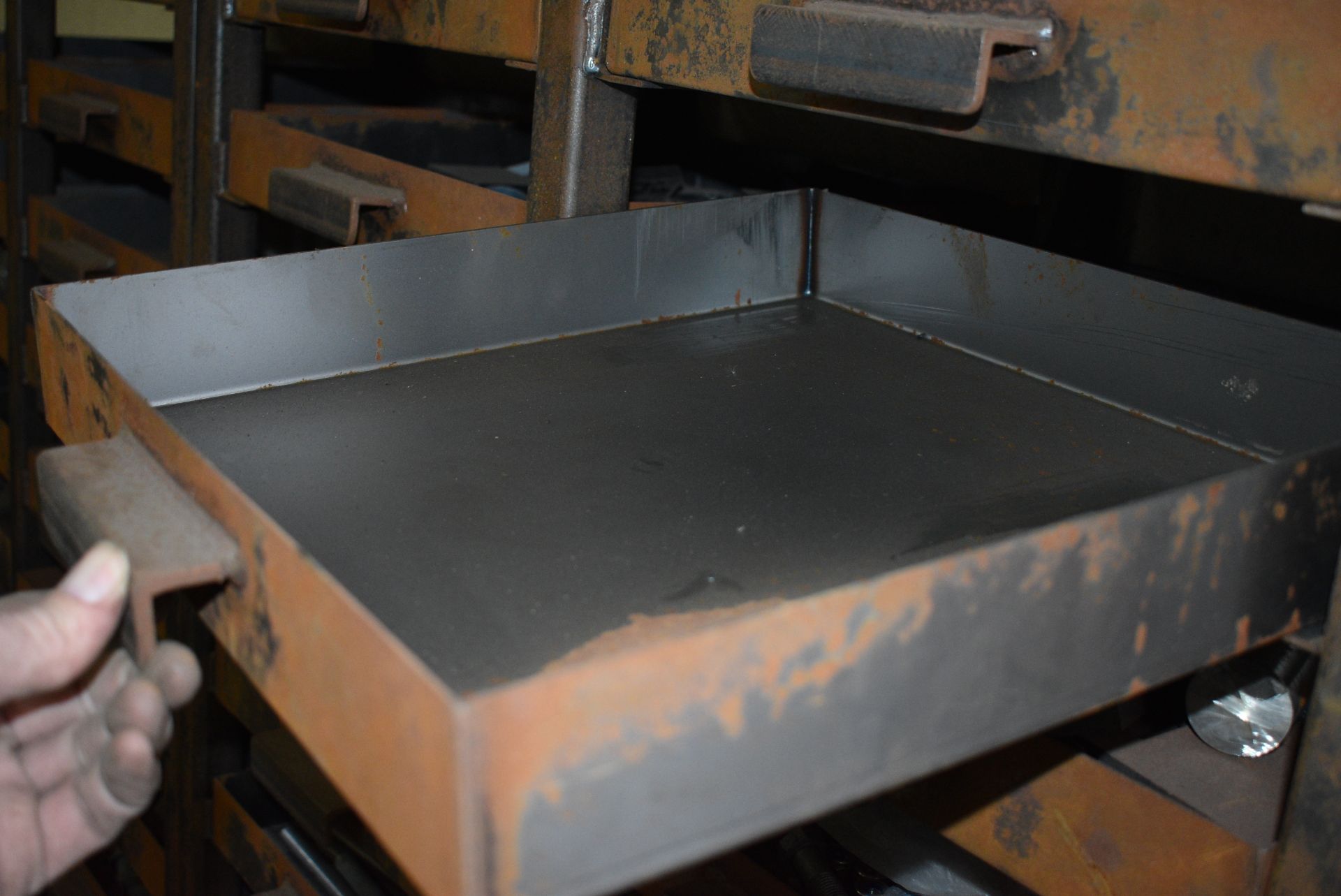 *Rack, Steel Trays and Contents (24 Trays) ~38" W x 19"D x 65.5" H - Image 4 of 4