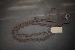 *1.75m Lifting Chain with Link Eye and Hook