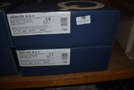 *Two Coils of Bohler QJ3 1mm Mig Welding Wire