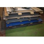 *Four Pallets of Assorted Cut and Full Sheets of Stainless Steel Plate and Sheet Material (various