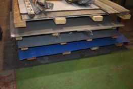 *Four Pallets of Assorted Cut and Full Sheets of Stainless Steel Plate and Sheet Material (various