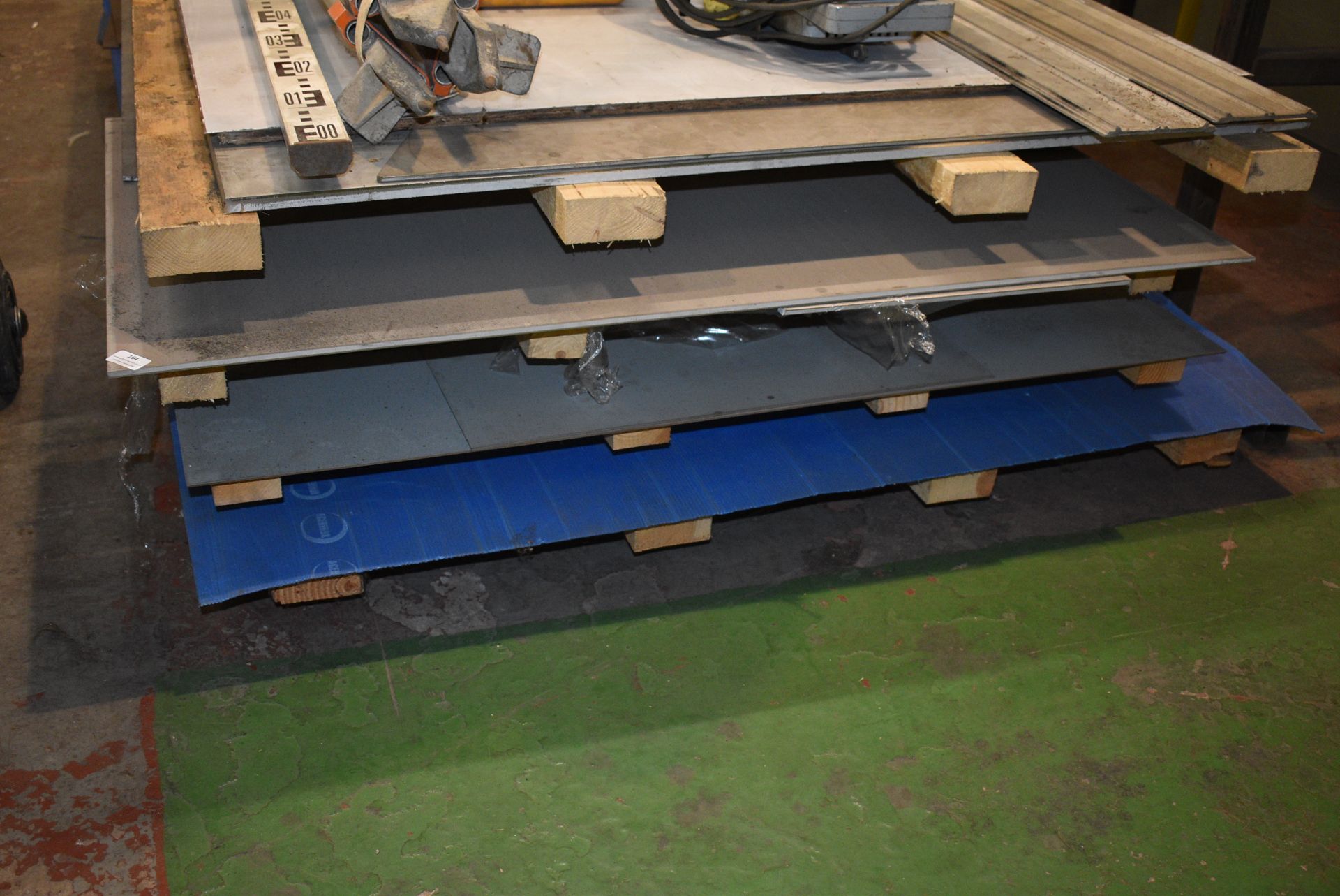 *Four Pallets of Assorted Cut and Full Sheets of Stainless Steel Plate and Sheet Material (various