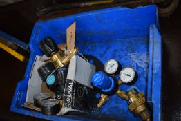 *Set of Oxyacetylene Gauges with Blow Back Arresters