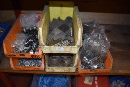 *Assorted Weld On Hinges, Spring Washers, Nuts, Bolts, etc.