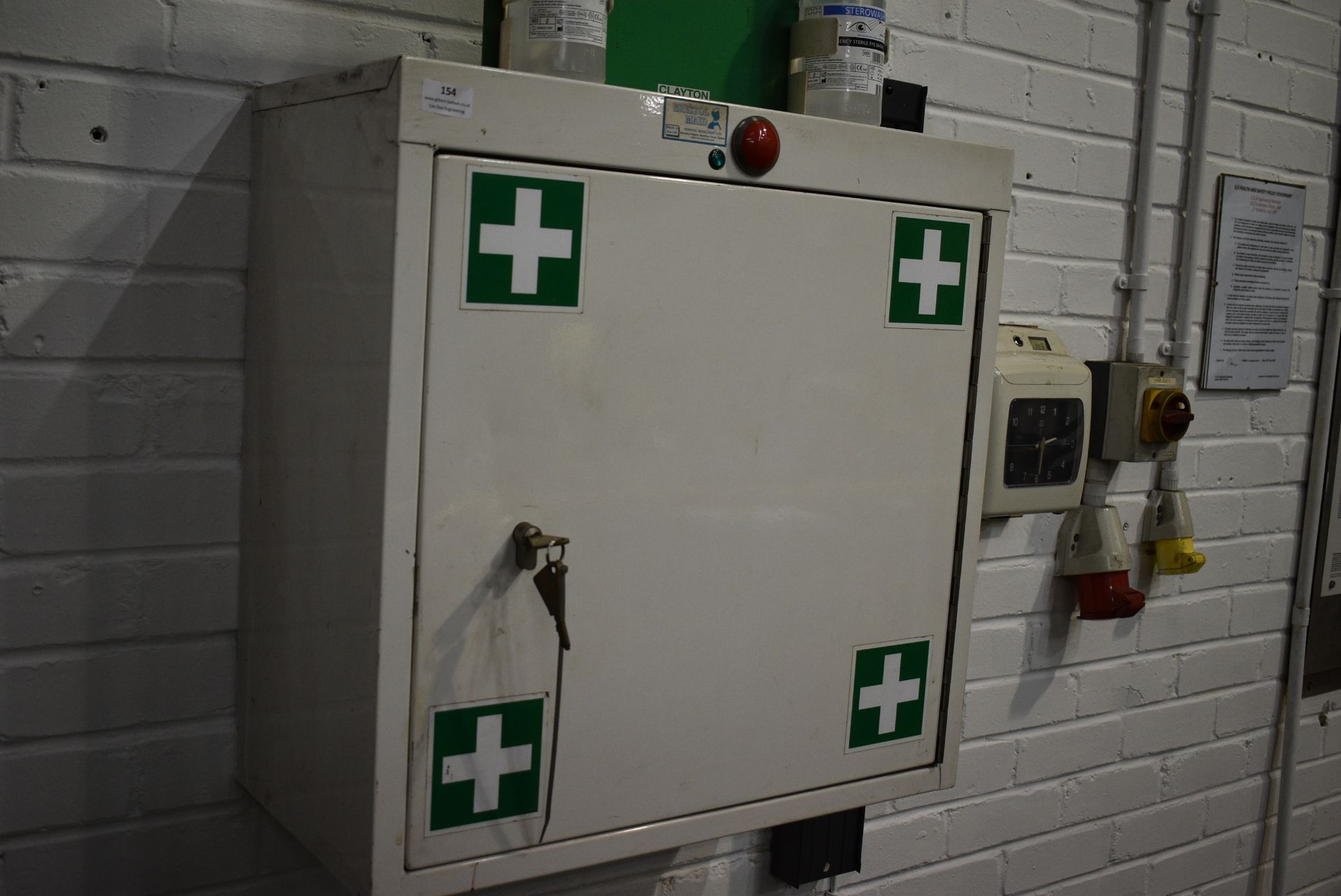 *Wall Mounted Bristol Made First Aid Cabinet