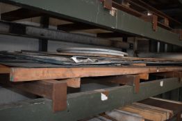 *Ten Assorted Sheets of Galvanised Plate