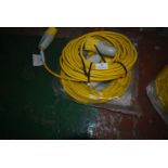 *Two New 110v 16a 14m Extension Leads