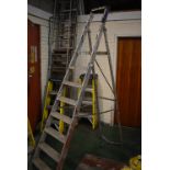 *Seven Tread Aluminium Platform Ladder
