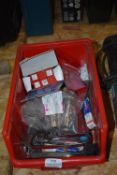 *Box of Assorted Nozzles and Other Welding Accessories