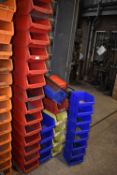 *36 Plastic Storage Boxes