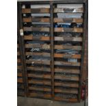 *Rack, Steel Trays and Contents (24 Trays) ~38" W x 19"D x 65.5" H