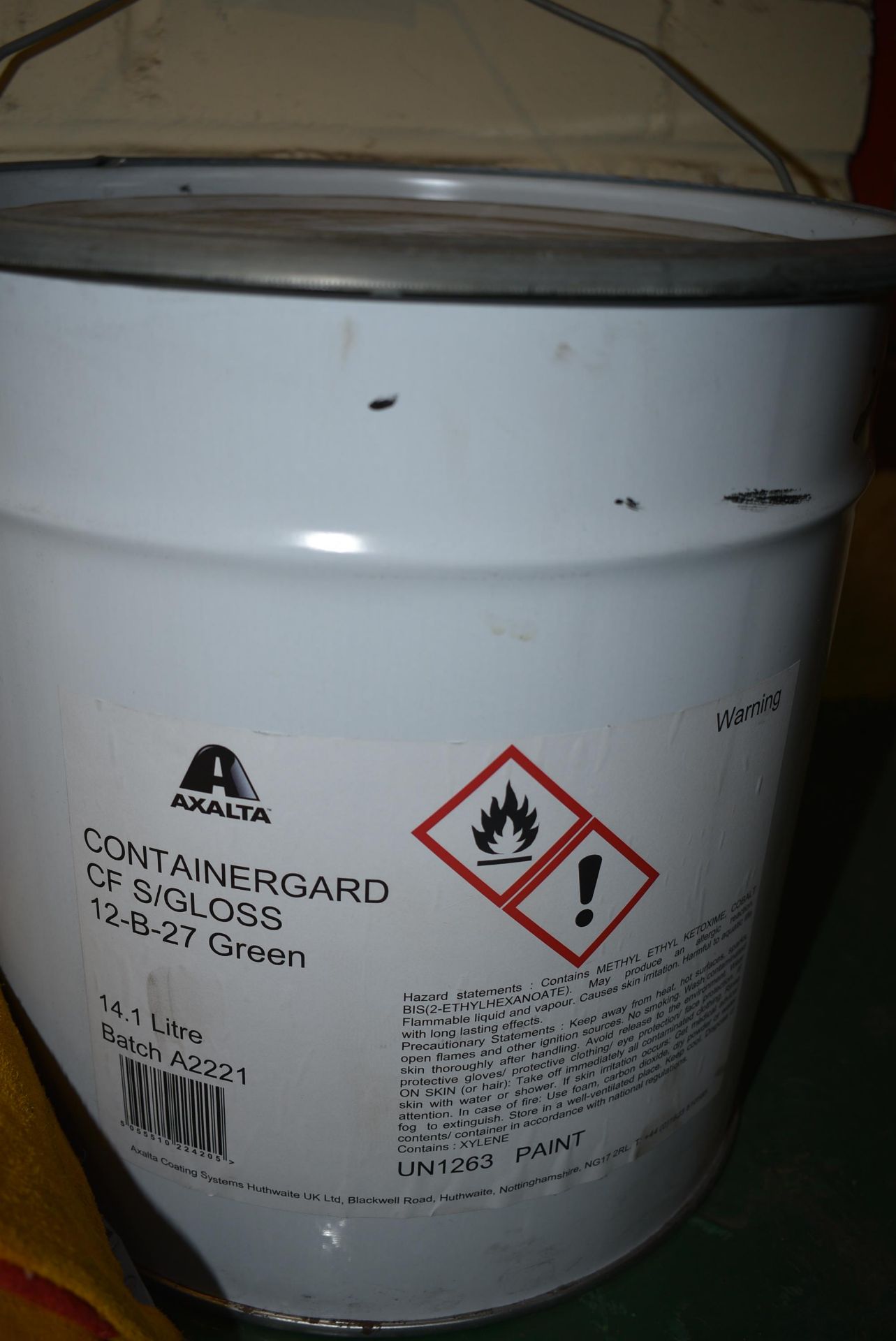 *14.1L of Container Guard CFS/Gloss Green Paint