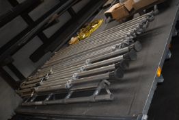 *Quantity of Scaffold Bars and Poles (four corners, two side panels, and cross bars)