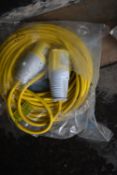 *110v 16a Extension Lead (new)