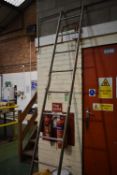 *Ten Rung Galvanised Steel Ladder