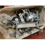 *Contents of Barrow Galvanised Pipe Clamps and brackets